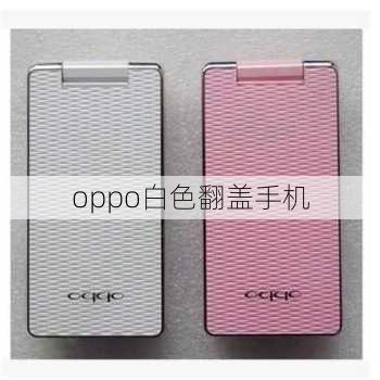 oppo白色翻盖手机