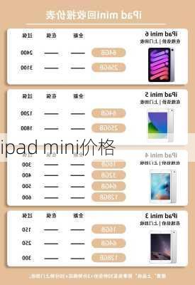 ipad mini价格