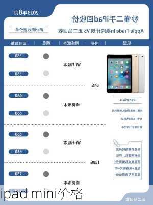 ipad mini价格