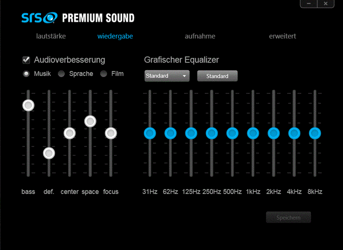 srs premium sound