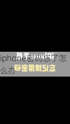 iphone密码忘了怎么办