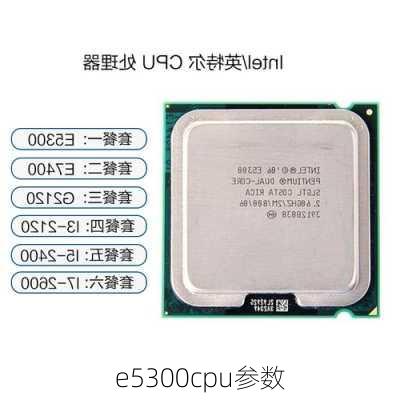 e5300cpu参数