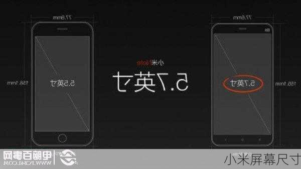小米屏幕尺寸