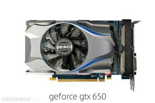 geforce gtx 650