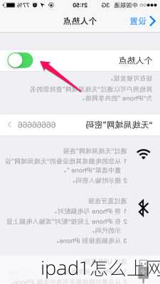 ipad1怎么上网