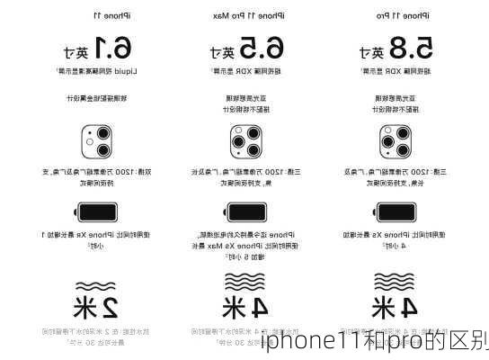 iphone11和pro的区别