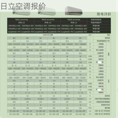 日立空调报价