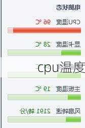 cpu温度