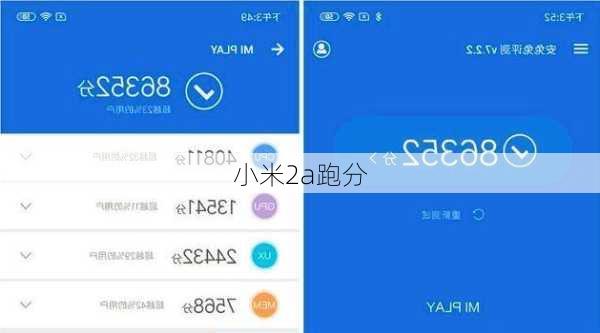 小米2a跑分