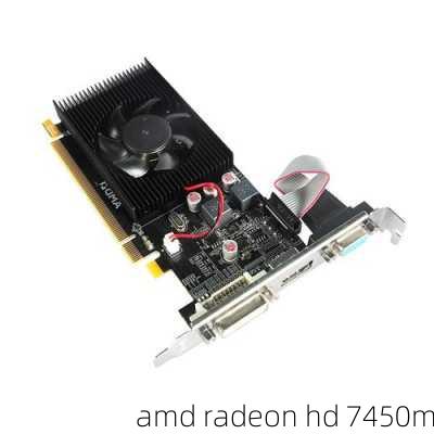 amd radeon hd 7450m