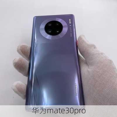 华为mate30pro