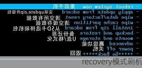 recovery模式刷机