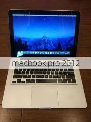 macbook pro 2012