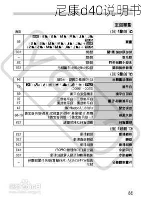 尼康d40说明书