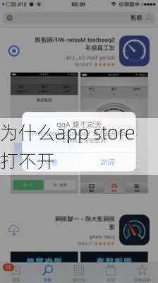 为什么app store打不开