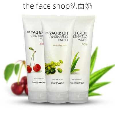 the face shop洗面奶