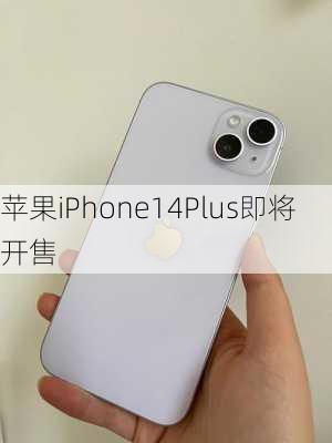 苹果iPhone14Plus即将开售