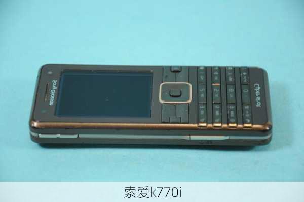 索爱k770i