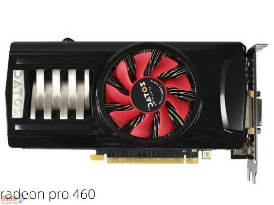 radeon pro 460