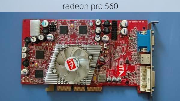 radeon pro 560