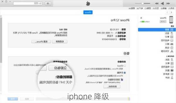 iphone 降级