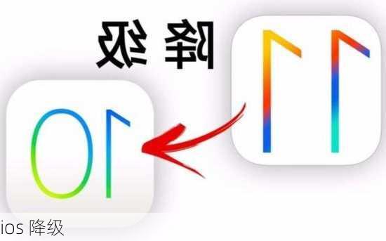 ios 降级