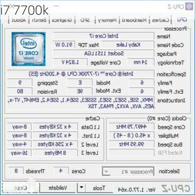 i7 7700k