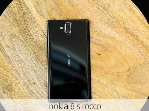 nokia 8 sirocco