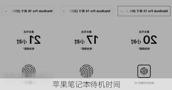 苹果笔记本待机时间