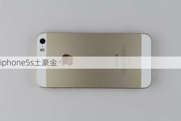 iphone5s土豪金