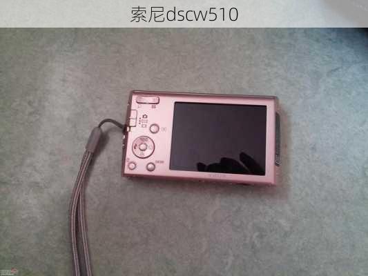 索尼dscw510