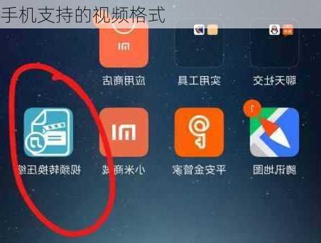 手机支持的视频格式
