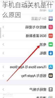 手机自动关机是什么原因
