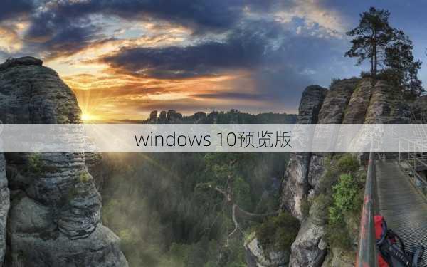 windows 10预览版