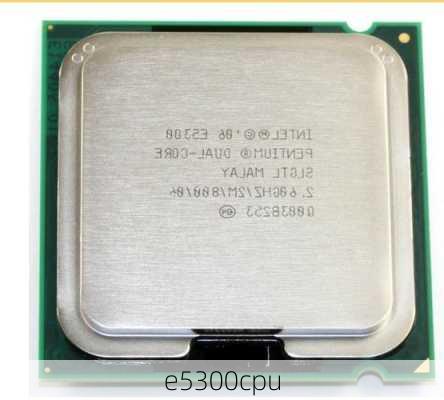 e5300cpu