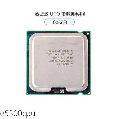 e5300cpu