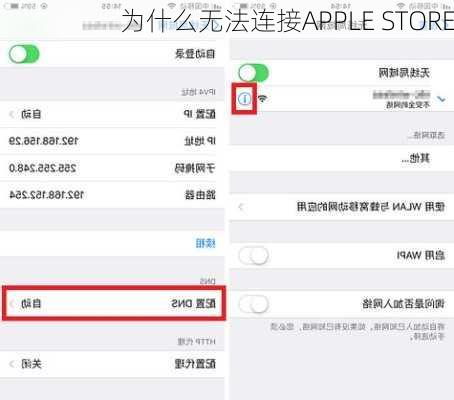 为什么无法连接APPLE STORE