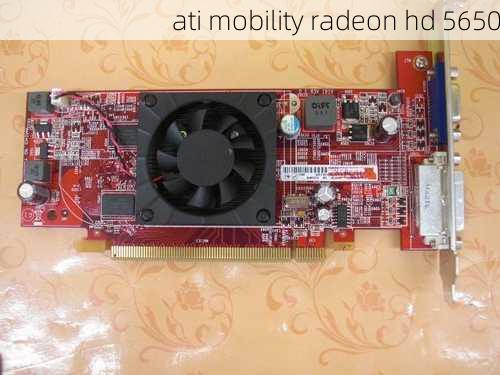 ati mobility radeon hd 5650