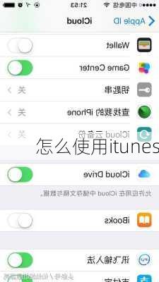 怎么使用itunes