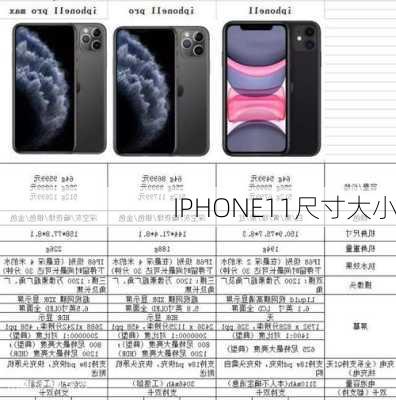 IPHONE11尺寸大小