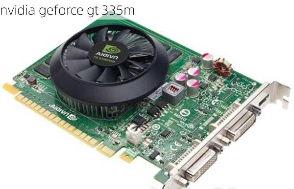 nvidia geforce gt 335m