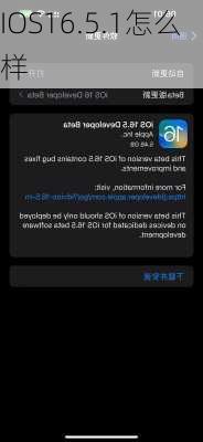 IOS16.5.1怎么样